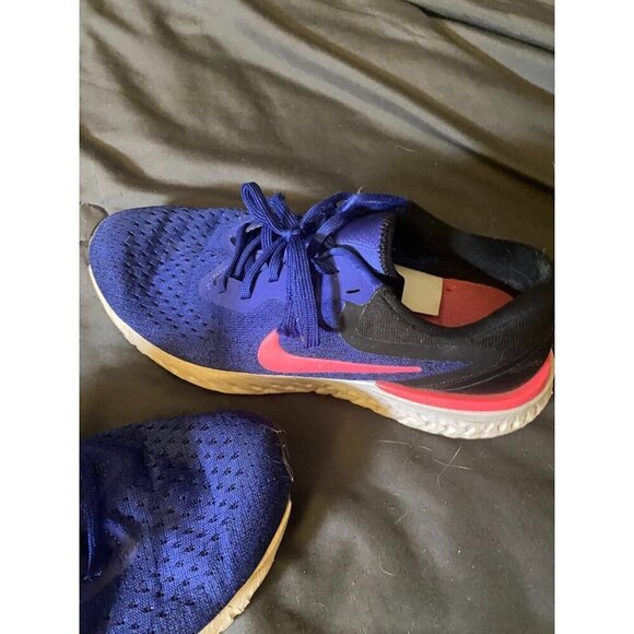 Odyssey React Nike Shoes Gym Sneakers Womens Size 9.5 Blue Running - Picture 3 of 5